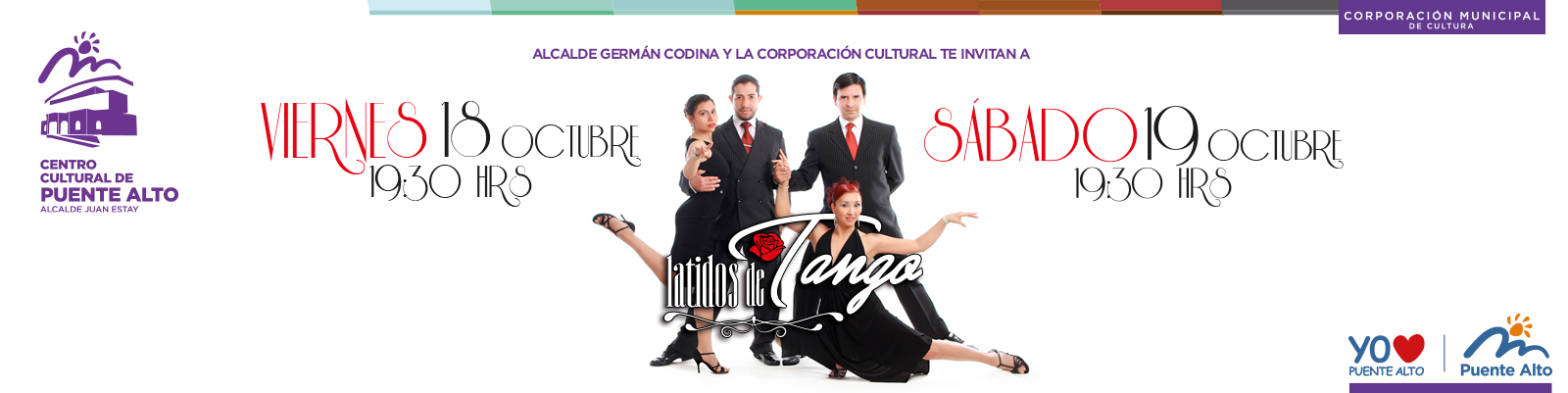 La pasión del Tango llega al Centro Cultural de Puente Alto.